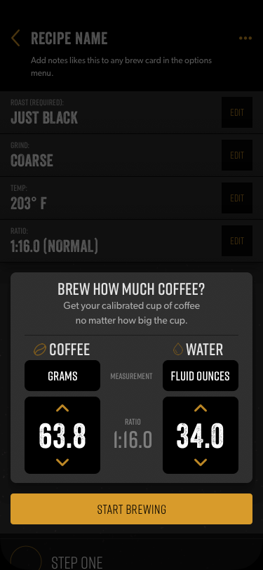 brew-amount